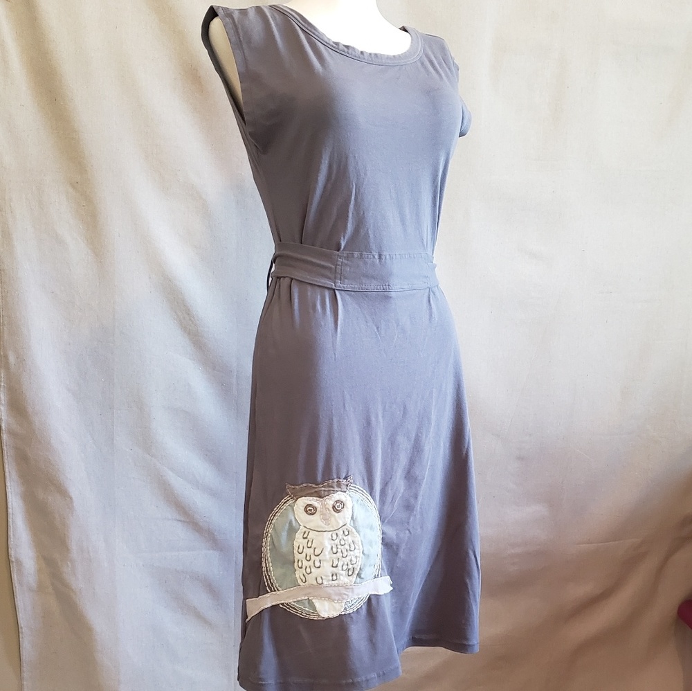 Hoot! Synergy Organic Cotton OWL Dress M or L